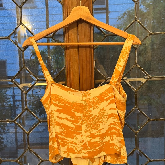 Reformation Yara Top - Renaissance Print - Picture 5 of 5